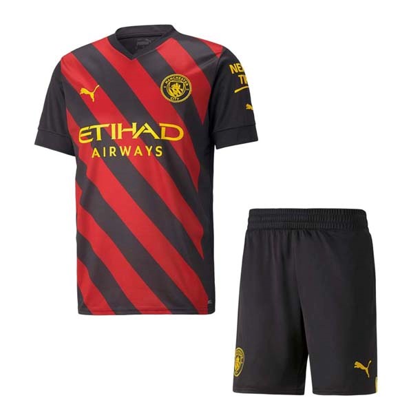 Camiseta Manchester City 2nd Niño 2022-2023